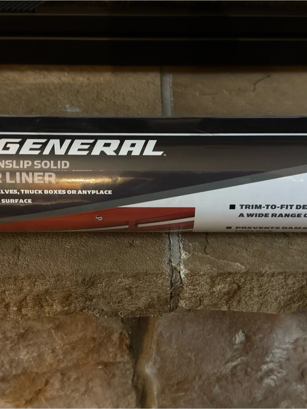 U.S. GENERAL 18”x72” Nonslip Solid Drawer Liner for Tool Boxes-Truck Boxes
